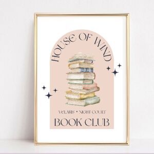 A Court of Thrones Book Club Print